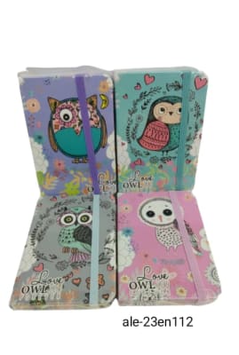 LIBRETA C/ELASTICO A7 80HJS (10.5X7.5CM)Ale-23en112