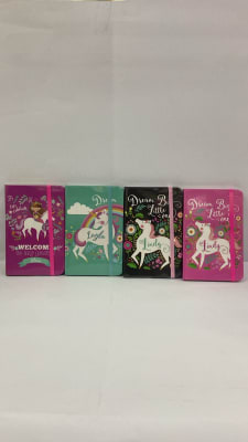 LIBRETA C/ELASTICO A6 UNICORNIO2