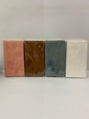 Libreta ecocuero larga 140hjs ALE-24JUN51