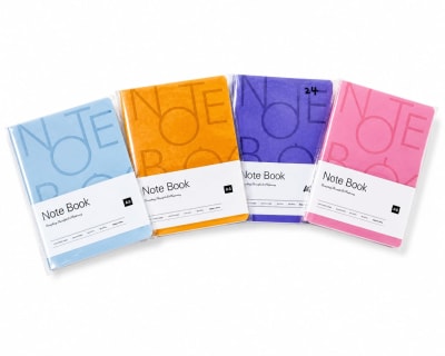 libreta mediana lisa pastel note book-8823