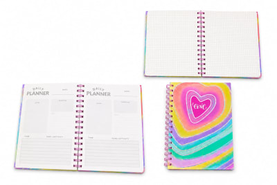libreta corazon de colores tapa dura EE25-15031
