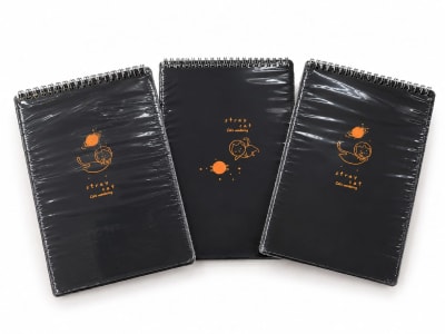 libreta argollada negra mediana -1830  EE25-1516
