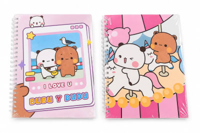 Libreta delgada mikkoo Illustrations, Bubu y Dudu A-49-A-511