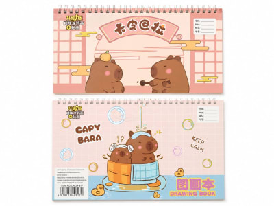 LIBRO PARA PINTAR CON ARGOLLA A4 CAPYBARA CAR24-8172