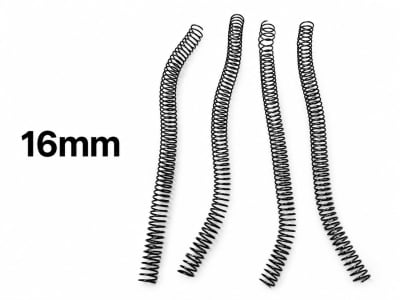 Espiral negro 16MM 110HJS