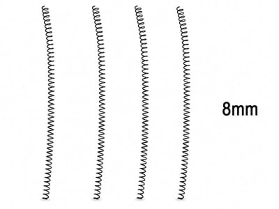 Espiral negro N°8