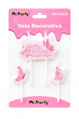 VELA DECORATIVA 52926