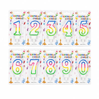 VELA CUMPLEAÑOS NUMERO ALESAN
