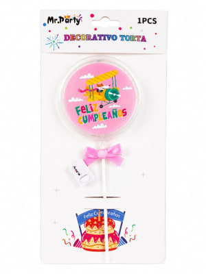 decorativo para torta luminoso 56510