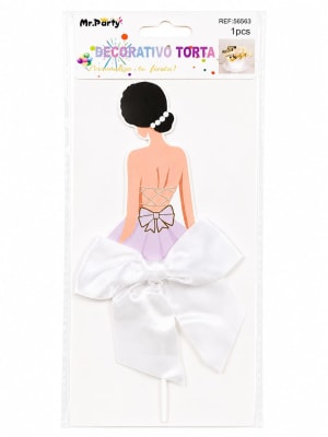 decorativo torta  humita blanca razo 56563