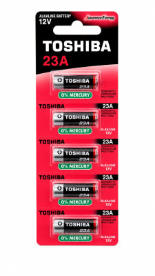 PILA TOSHIBA 23A X5 ALCALINA 12V