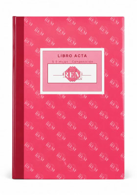 Libro De Acta 50 hjs Composición