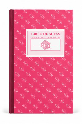 Libro de acta REM 400hjs Composicion