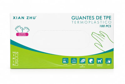 guantes multiuso talla L 96pcs TPE01-L