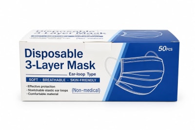 Mascarilla Celeste CHL17421