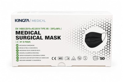 Mascarilla Negra 50uni CHL1745