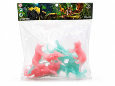 Figurita selva animal World Fluorecente