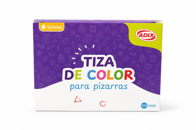 Tiza Colores 100uni ADIX