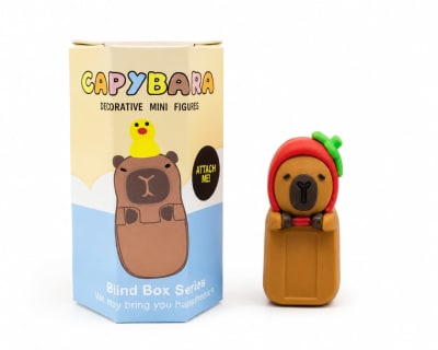 MINI FIGURAS DECORATIVAS CAPYBARA  CELULAR YL7083