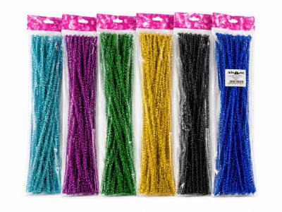 LIMPIA PIPA GLITTER 50UNI ALE-EN2191