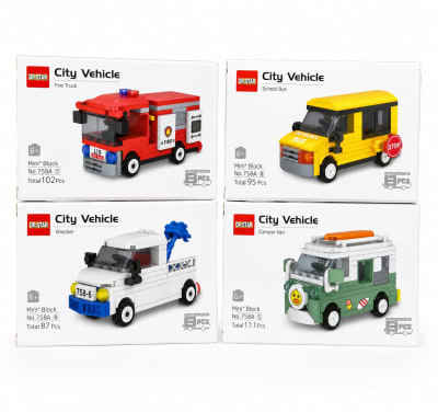 bloque armable city vehicle 95PCS 758A