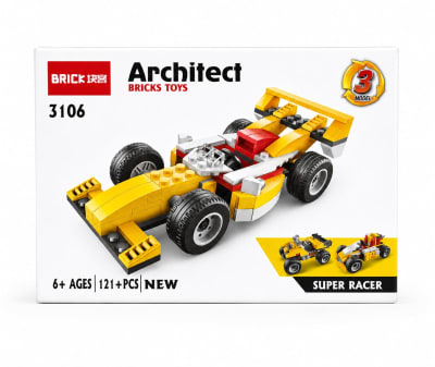 Bloque armable Auto formula uno 3106