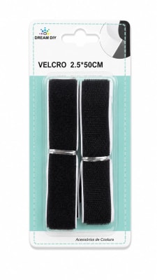 velcro negro 2,5*50cm 35024