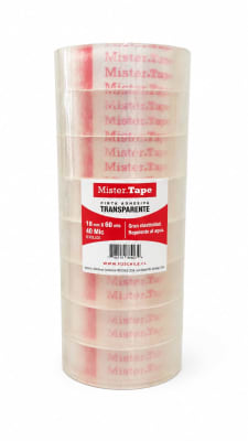 Cinta Adhesiva Mister Tape 8uni 18mmx60mts 40mic1