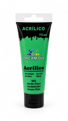 Acrilico Dream Diy Verde Claro (503) 75grd1