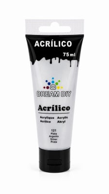 Acrilico Dream Diy Plata (121) 75grs1
