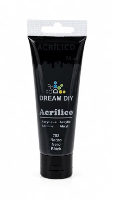 acrilico negro dream diy 75ml 7931