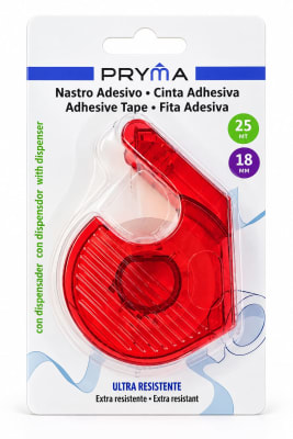 Dispensador cinta adhesiva 18cmx25mts ALE1401