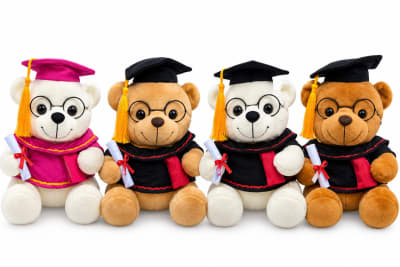 Peluche graduación 25cm1