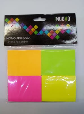 notas adhesivas 76x101mm 100hjs1