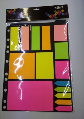 Notas adhesivas con separador A4