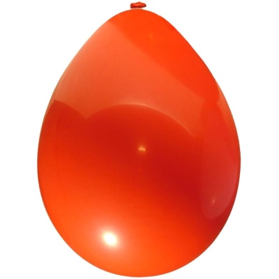 GLOBO BIG PARTY Nº9 NARANJO 50UNI 393825