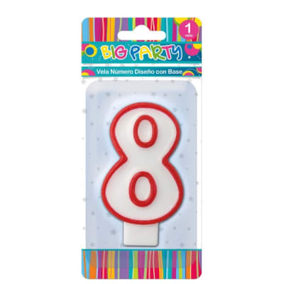 VELA CUMPLEAÑOS BIG PARTY N°81