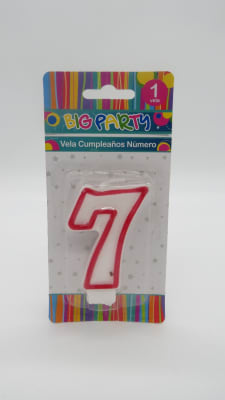 VELA CUMPLEAÑOS BIG PARTY N°71