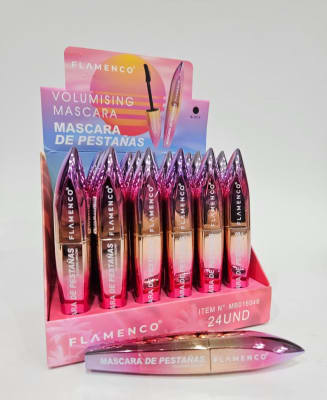 mascara de pestañas con voluminizador flamenco MB016046