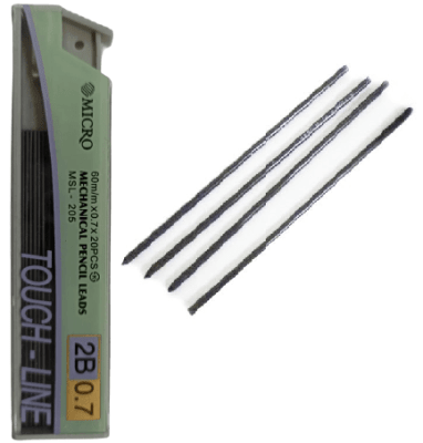 MINAS MICRO 0.7MM 2B 20PCS
