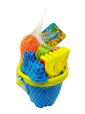 BALDE PLAYA MEDIANO 7PCS 20CM