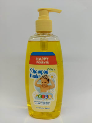 SHAMPOO HAPPY FOREVER 2 EN 1 PARA NIÑOS XF71-B