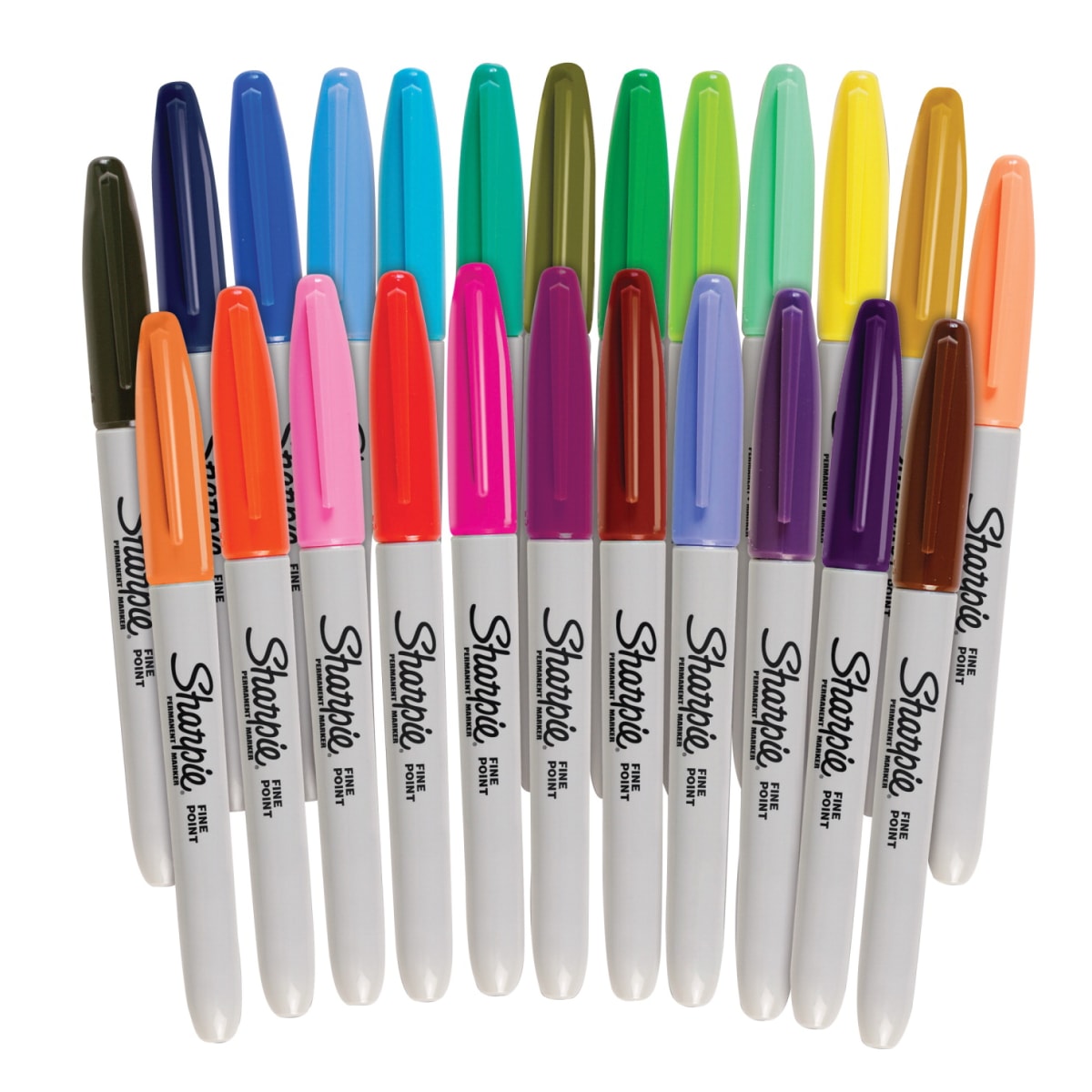PLUMONES SHARPIE FINO 21 COLORES 0