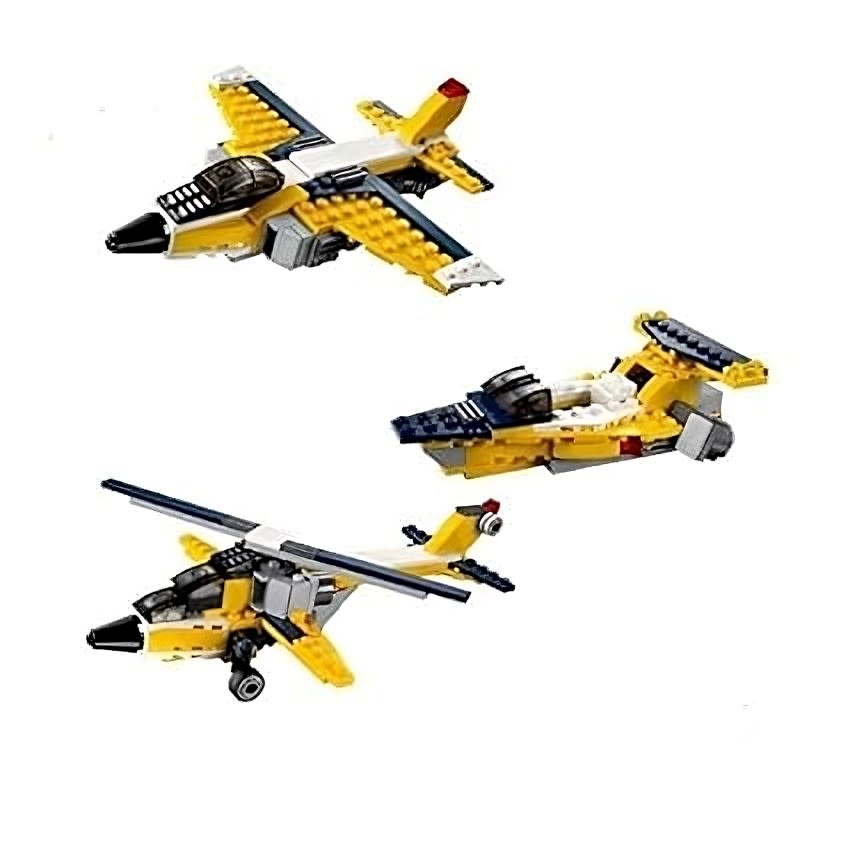 BLOQUE ARMABLE AVIÓN 130 PCS 31052