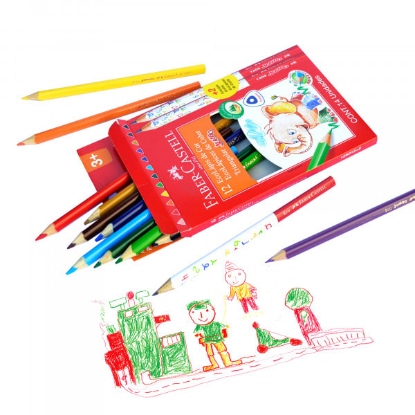 LAPIZ COLOR JUMBO FABER-CASTTEL 125012+21
