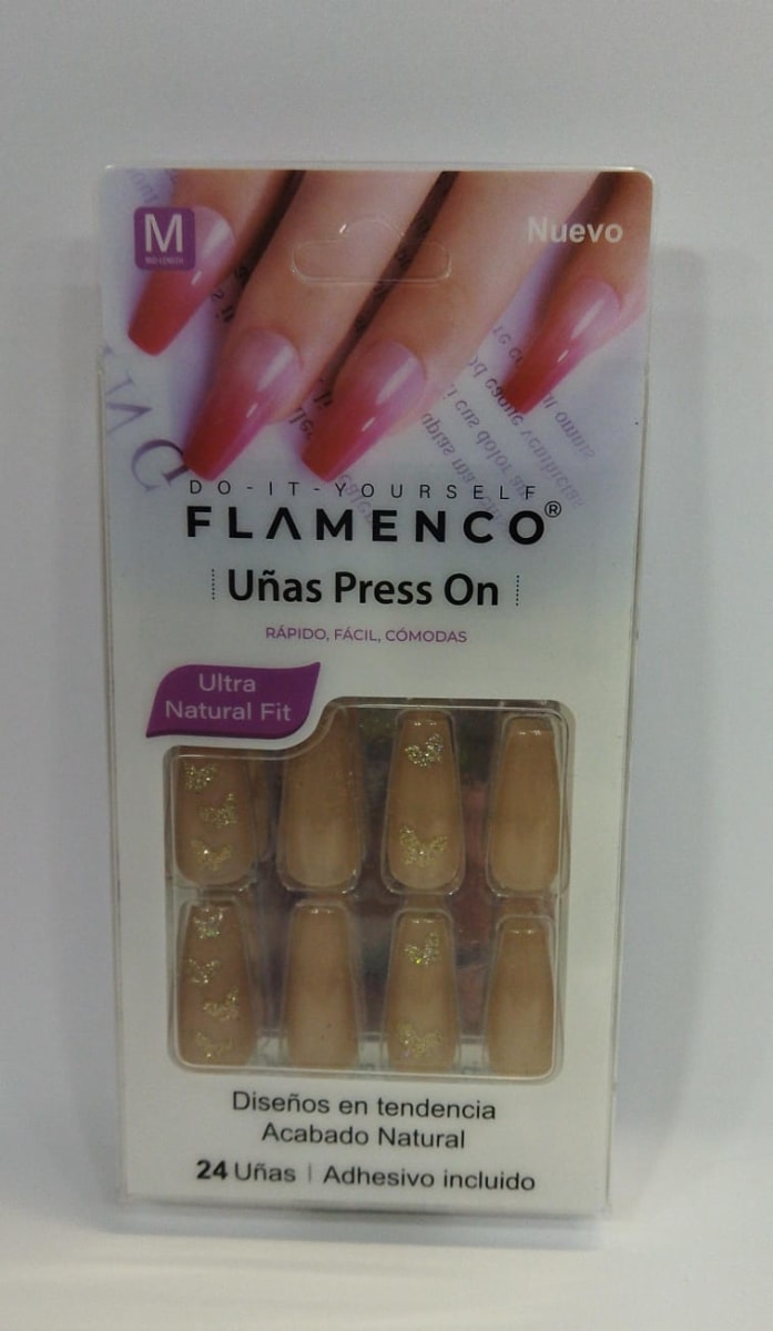 uñas postizas flamenco  mb008500-22-11-12-13-15-163