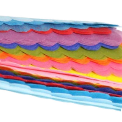 Papel arroz liso 25uni3