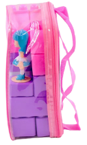 DIDACTICO JUGUETE BLOQUE ARMABLE PARADISE NIÑA4