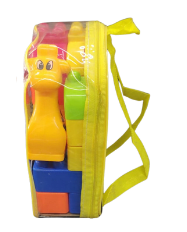 DIDACTICO JUGUETE BLOQUE ARMABLE PARADISE NIÑO4