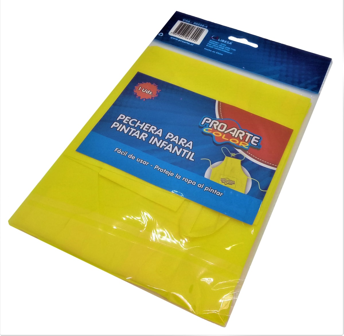 PECHERA PARA PINTAR INFANTIL PROARTE 30238-4 0